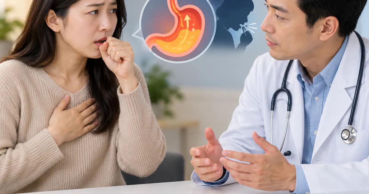 Trao đổi với nhân viên y tế khi ho về đêm kéo dài