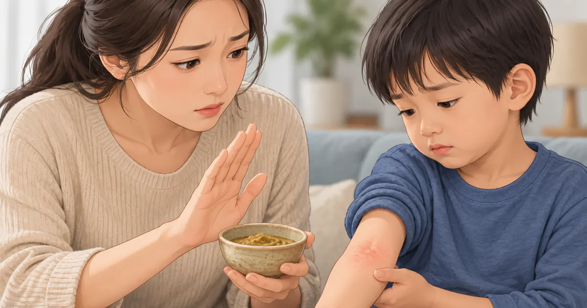 Cha mẹ thận trọng khi chăm sóc vùng da kích ứng của trẻ tại nhà